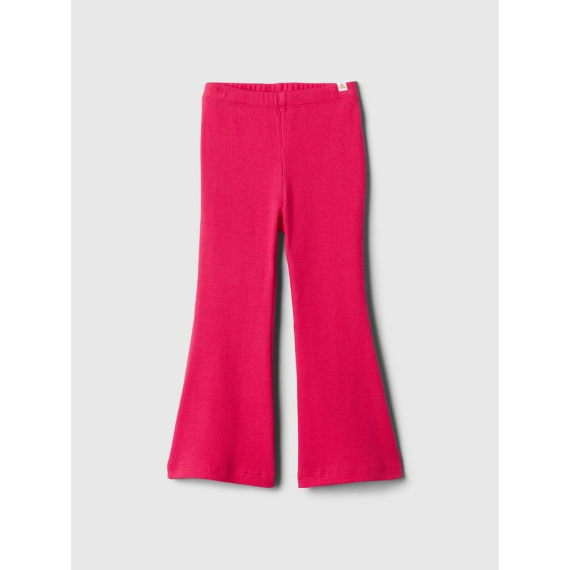 GAP - Calzas Bebé Niña Flare Rib Rosa