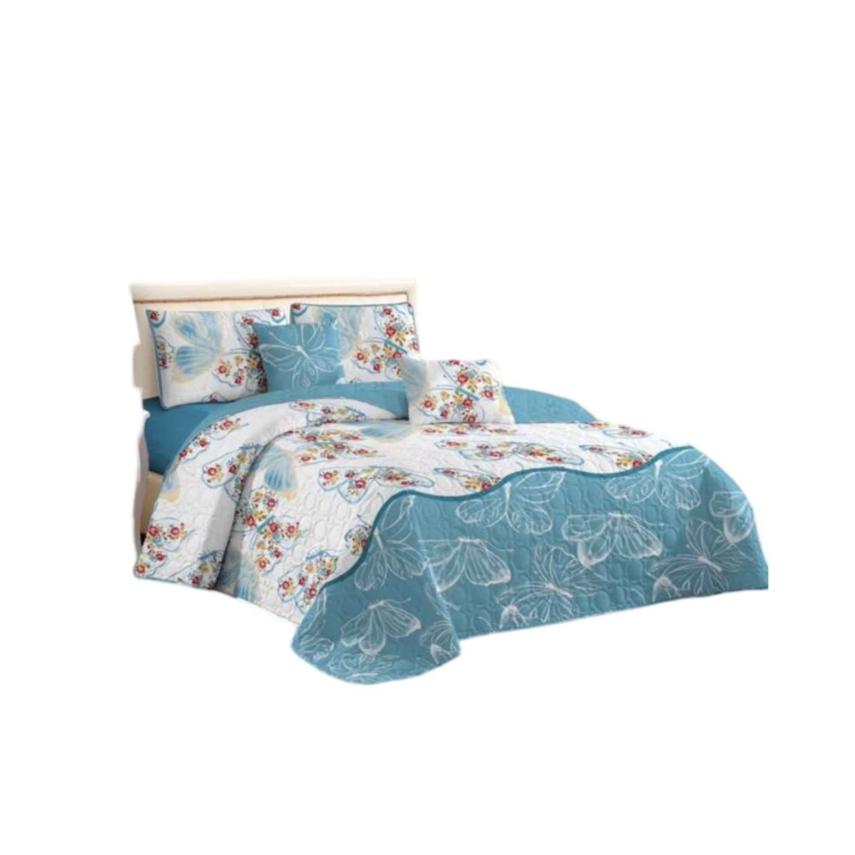 GENERICO - CUBRECAMA CON DISEÑO 2 PLAZAS A4