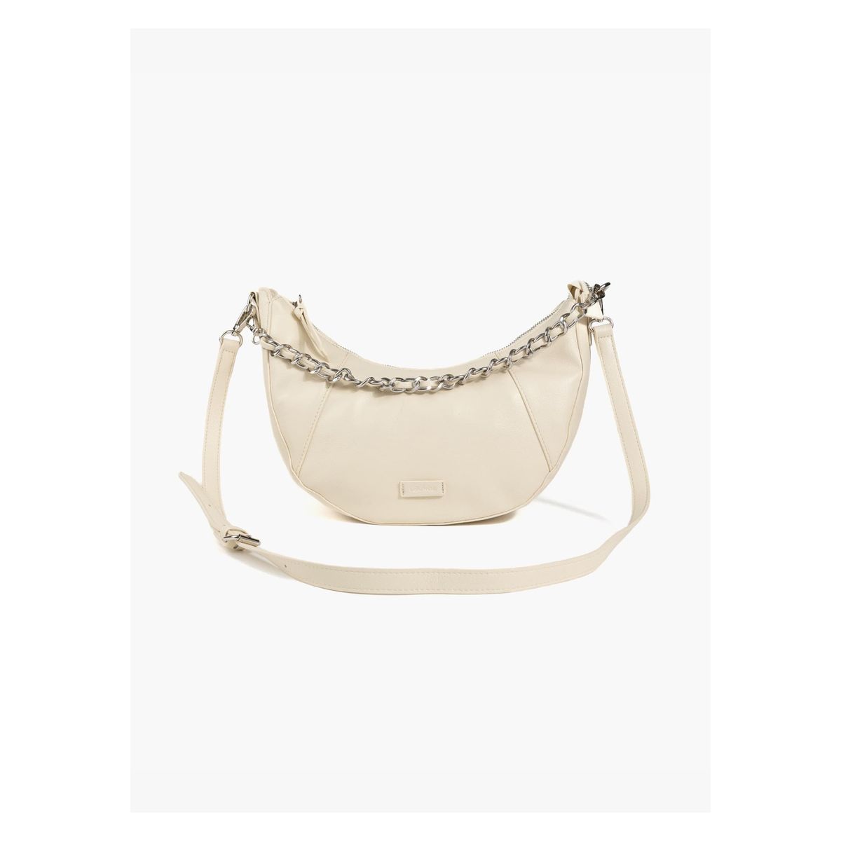 LOUNGE - Cartera Bandolera Media Luna Cadena LOUNGE