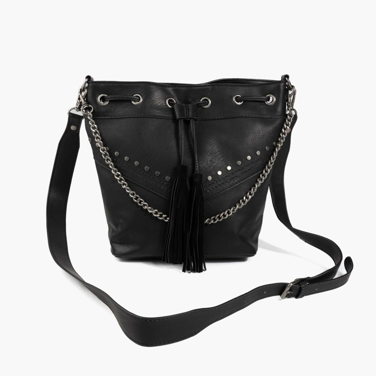 LOUNGE - Cartera Bandolera Detalle Flecos LOUNGE