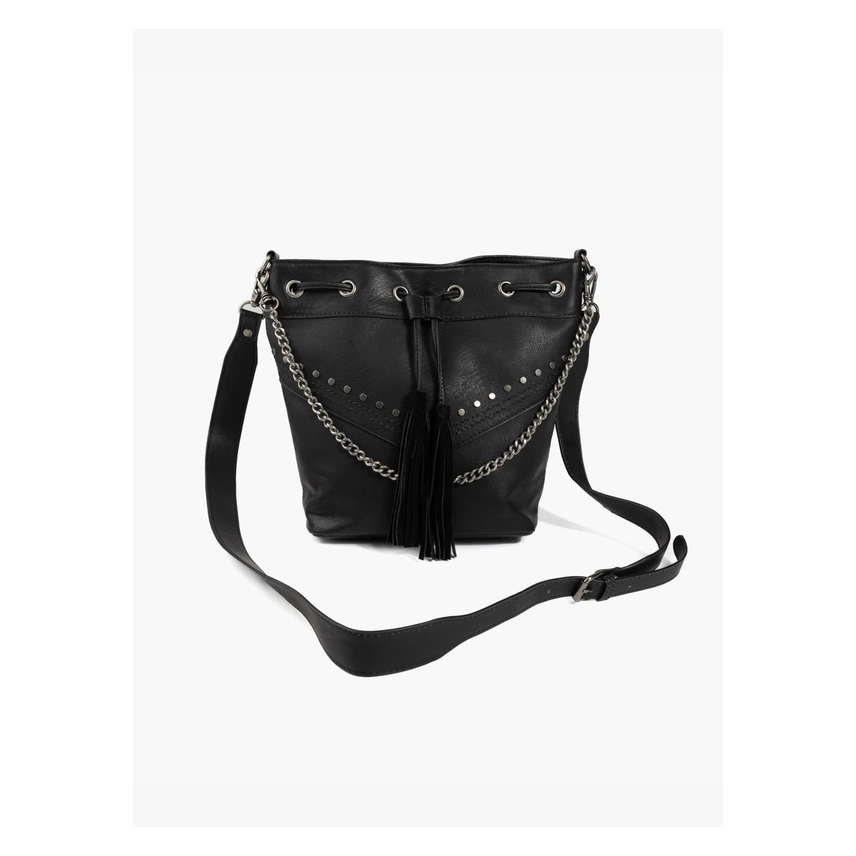 LOUNGE - Cartera Bandolera Detalle Flecos LOUNGE