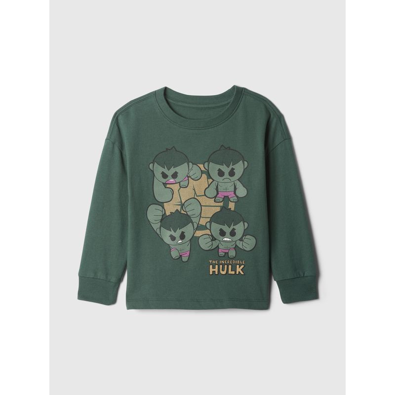 GAP - Polera Niño Marvel Verde