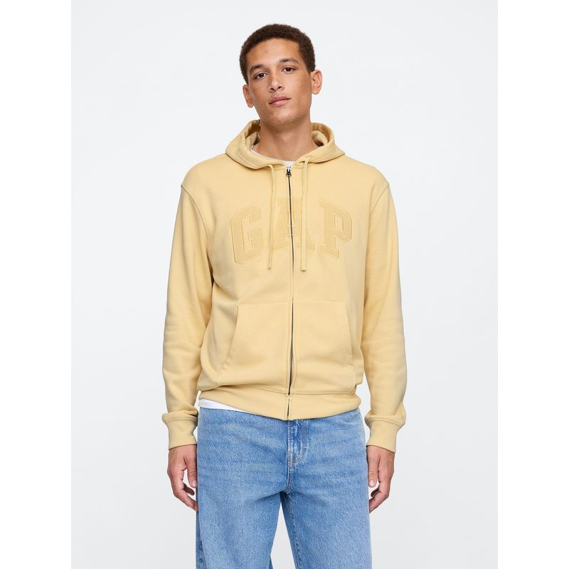 GAP - Polerón Hombre Logo Amarillo