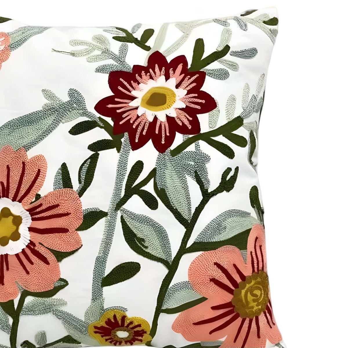 GENERICO - SET DE 2 FUNDAS BORDADAS 45x45  C11