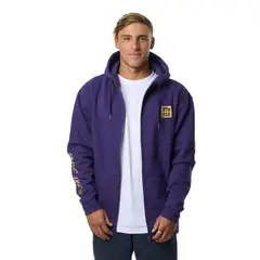 STOKED - Polerón Tubazo Hombre Morado Con Mostaza