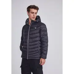 SIOUX - Parka Hombre Basica Regular Negro