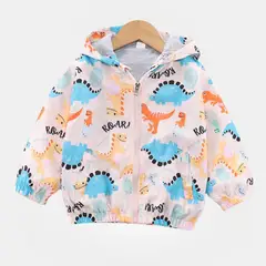 JUMP KIDS - Cortaviento Impermeable Chaqueta Estampado Niño Y Bebé Flesh Colored
