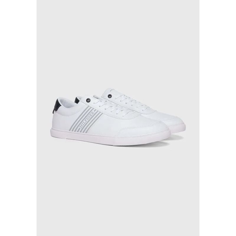 TOMMY HILFIGER - Zapatillas Tuscan Stripes Blanco Tommy Hilfiger
