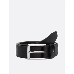 TOMMY HILFIGER - Cinturón Business Monogram Negro