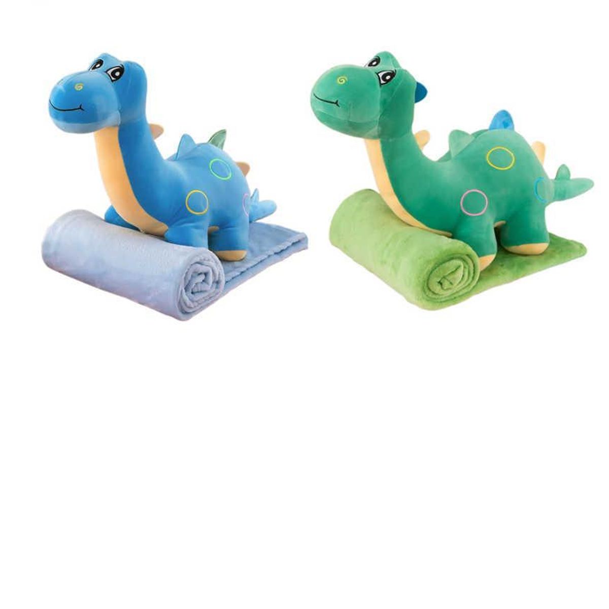 GENERICO - Peluche Dinosaurio + Manta 45cm