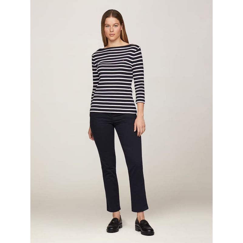 TOMMY HILFIGER - Pantalón Stretch Chino Slim Fit Azul Tommy Hilfiger