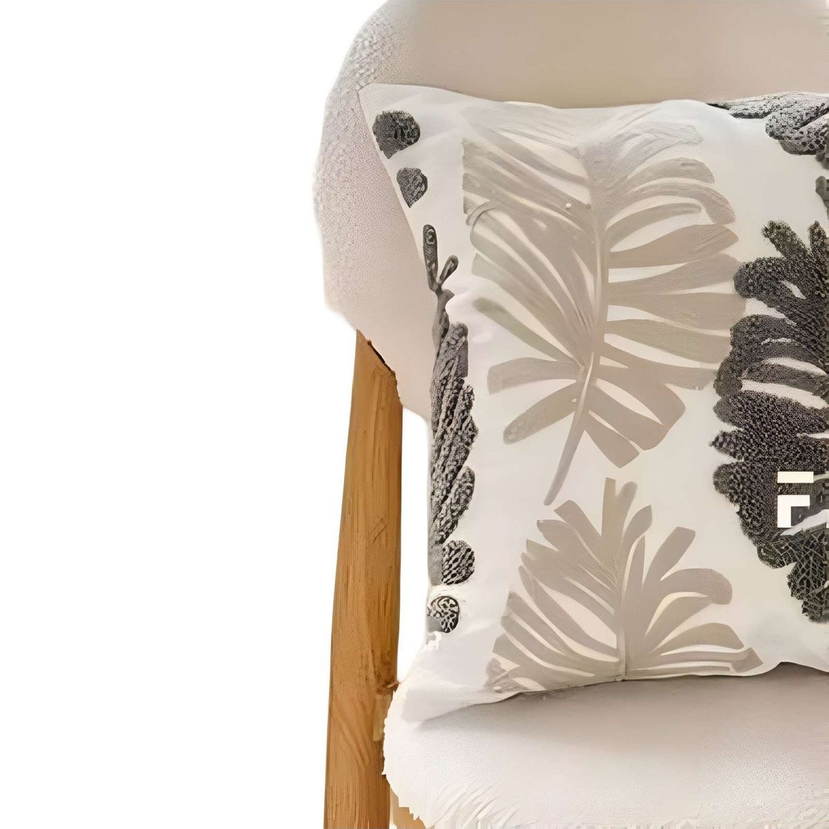 GENERICO - SET DE 4 FUNDAS BORDADAS 45x45 C50