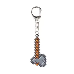 MINECRAFT - FIGURA LLAVERO METALICO - HACHA