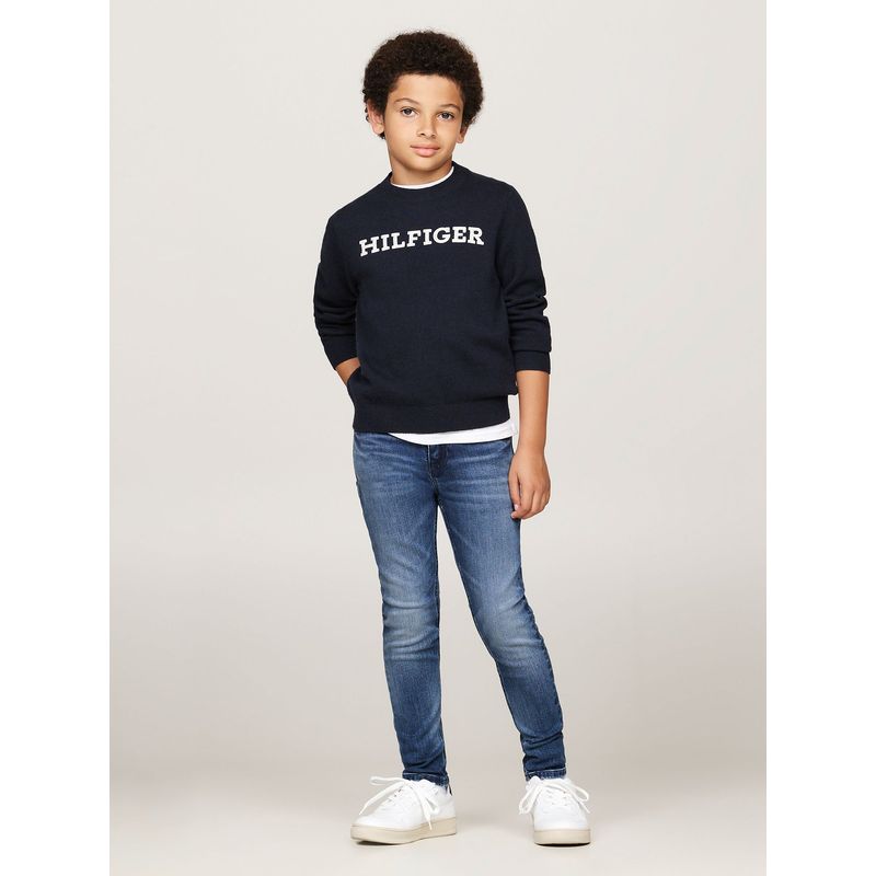 TOMMY HILFIGER - Jeans Scanton Solid Azul Tommy Hilfiger