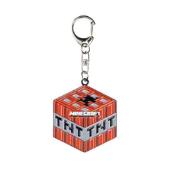 MINECRAFT - FIGURA LLAVERO METALICO - TNT