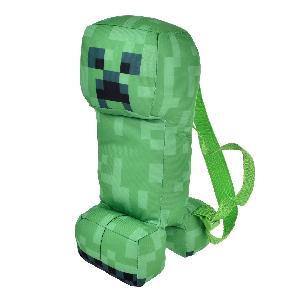 MINECRAFT - Mochila peluche Minecraft Creeper 30 cm para niños