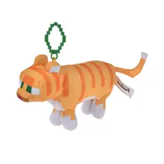 MINECRAFT - PELUCHE CON CLIP - GATO ATIGRADO