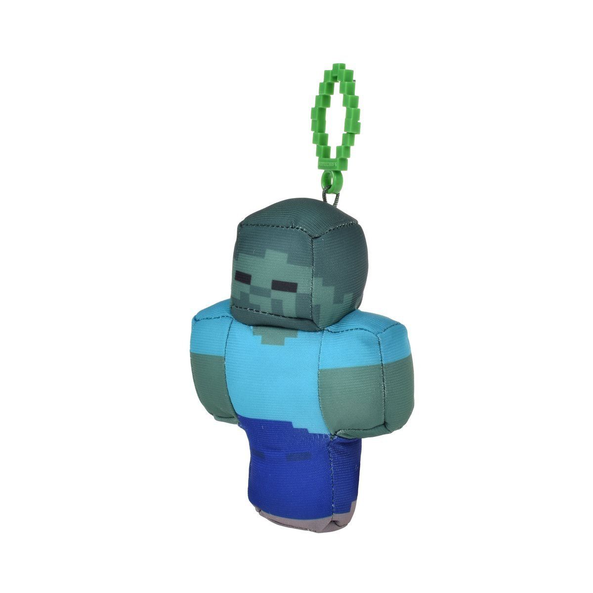 MINECRAFT - Peluche Minecraft clip zombie pixelado compacto