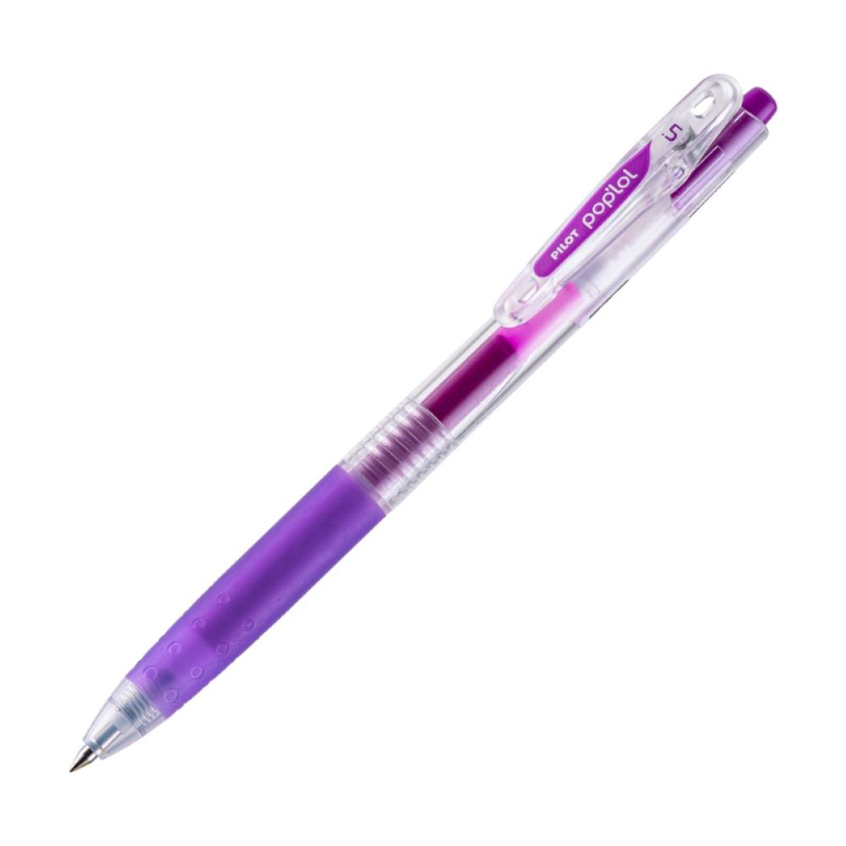 PILOT - Lápiz Gel Pop´lol Uva 0.5 mm. 12 Ud