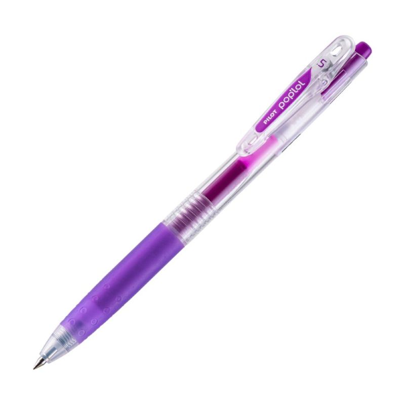 PILOT - Lápiz Gel Pop´lol Uva 0.5 mm. 12 Ud