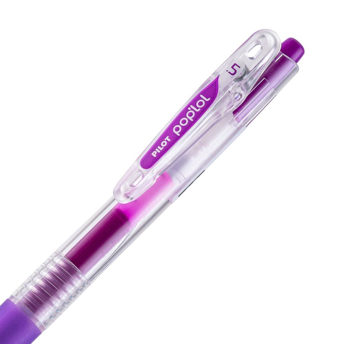 PILOT - Lápiz Gel Pop´lol Uva 0.5 mm. 12 Ud