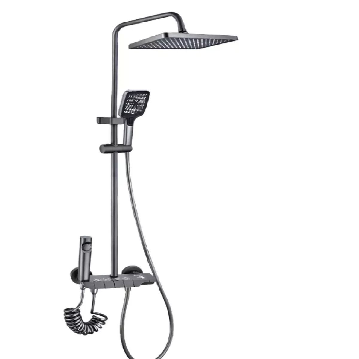 TAUMM - Columna Ducha Teclado Con Monomando 3 Modos Taumm