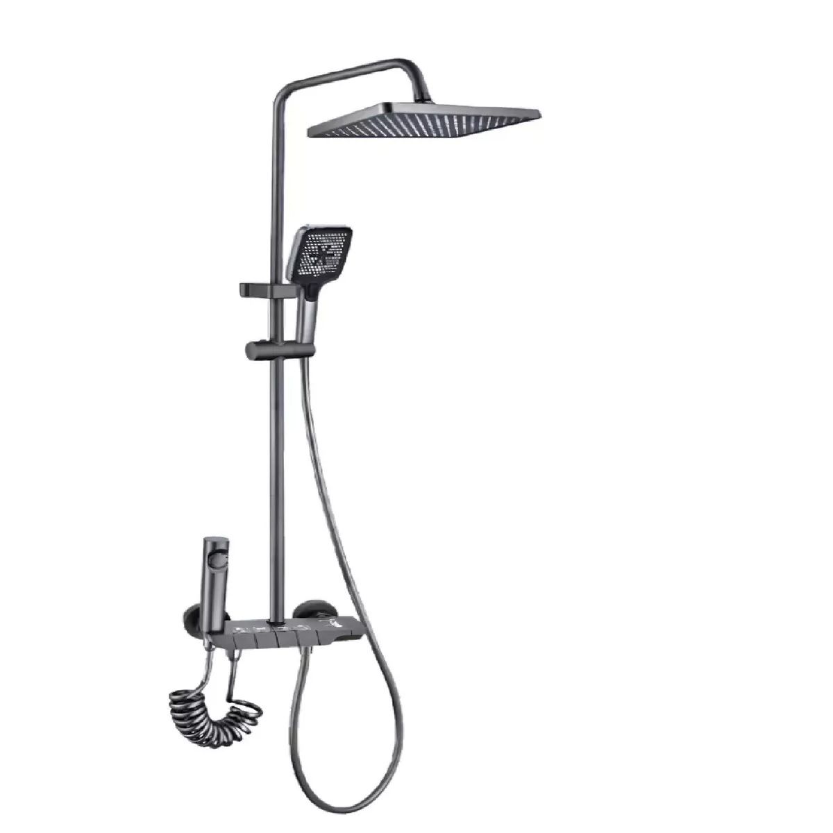 TAUMM - Columna Ducha Teclado Con Monomando 3 Modos Taumm