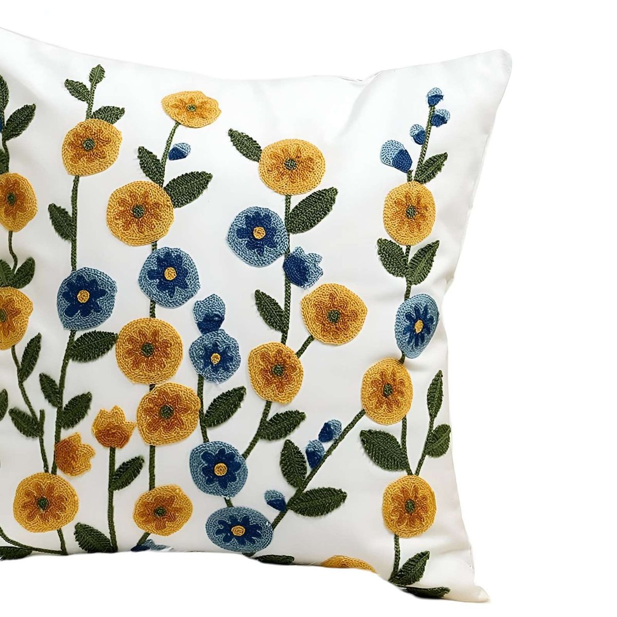 GENERICO - SET DE 6 FUNDAS BORDADAS 45x45 C3