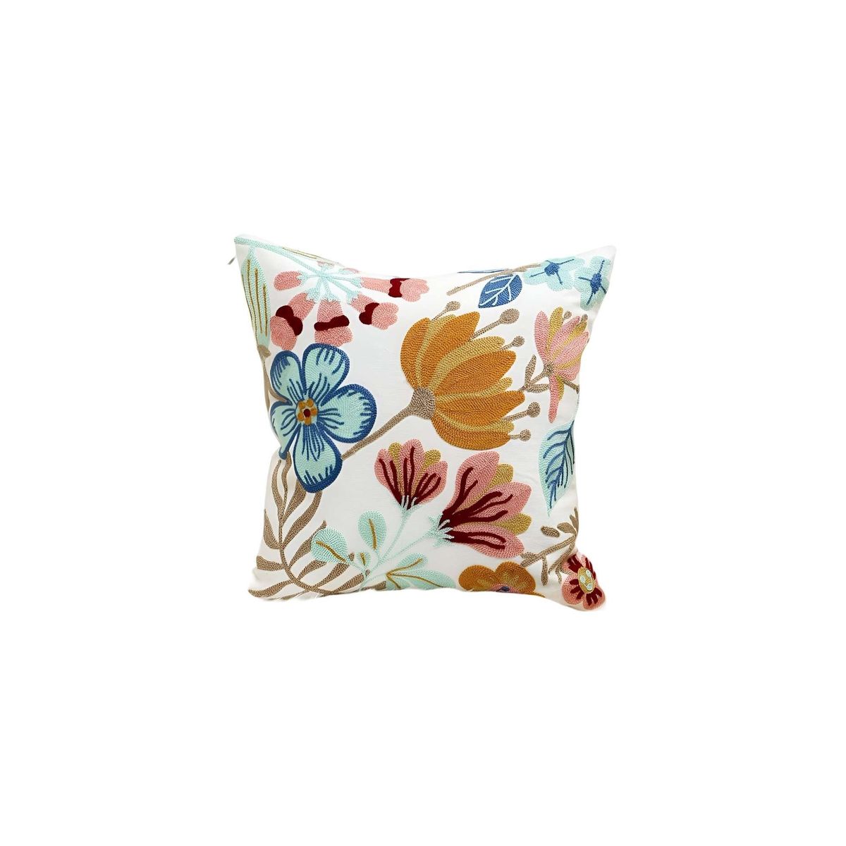 GENERICO - SET DE 6 FUNDAS BORDADAS 45x45 C8