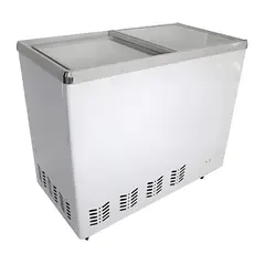 BOZZO - Congeladora tapa vidrio SD-250 lts con llave