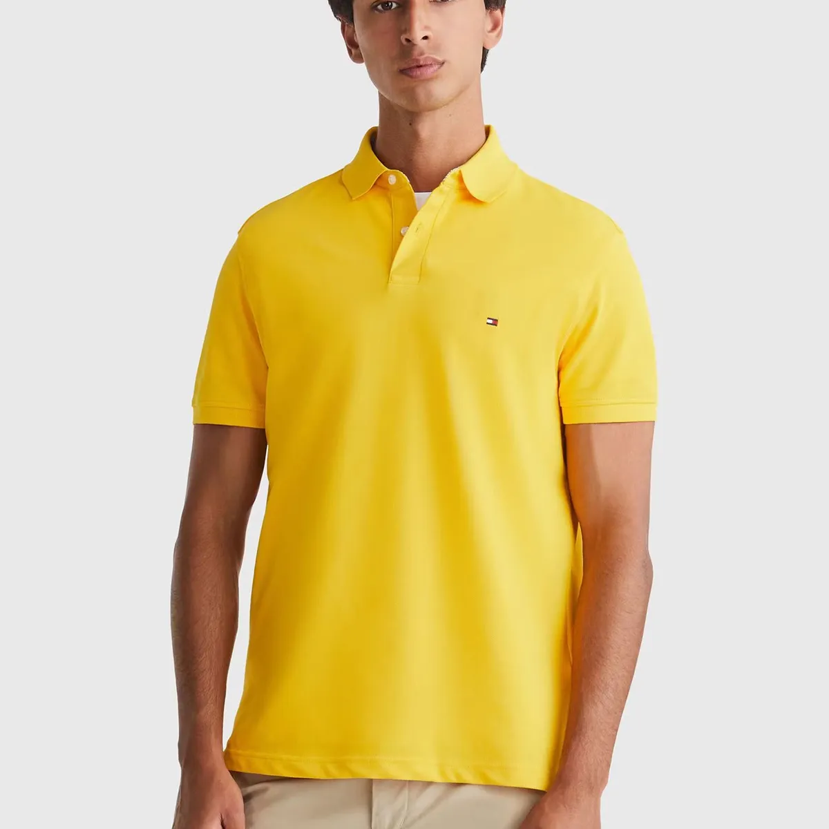 TOMMY HILFIGER - Polo Im 1985 Regular Fit Amarillo Tommy Hilfiger