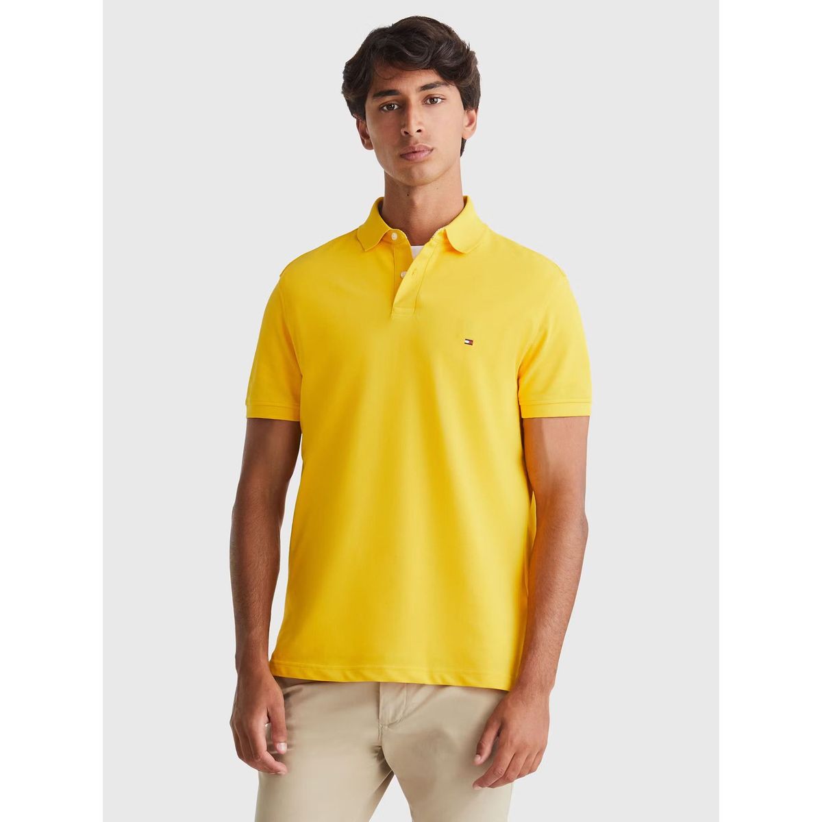 TOMMY HILFIGER - Polo Im 1985 Regular Fit Amarillo Tommy Hilfiger