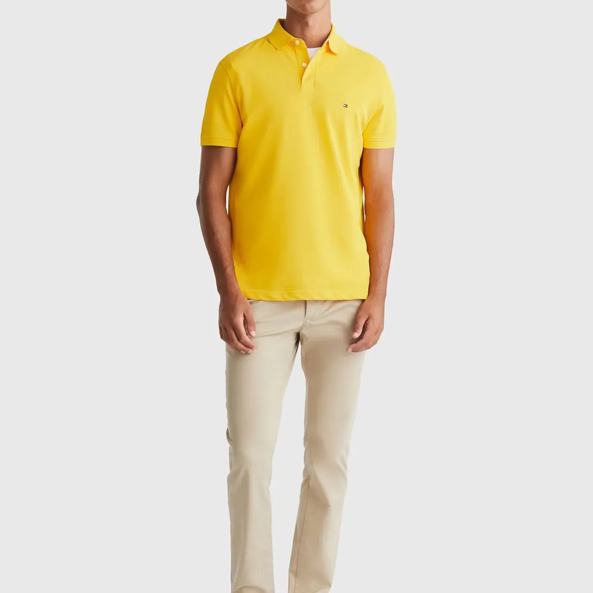 TOMMY HILFIGER - Polo Im 1985 Regular Fit Amarillo Tommy Hilfiger