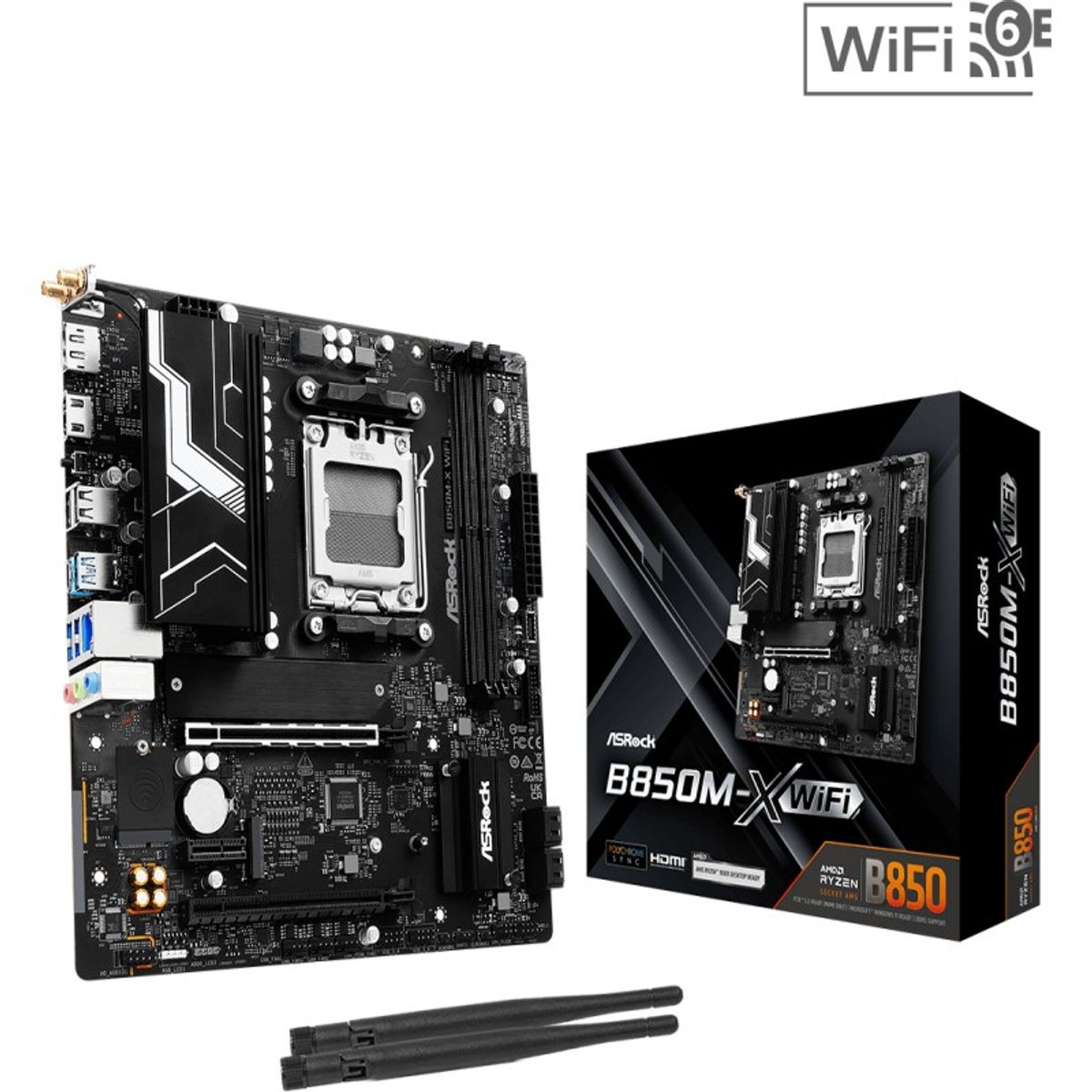 ASROCK - ASRock B850M X WIFI AM5
