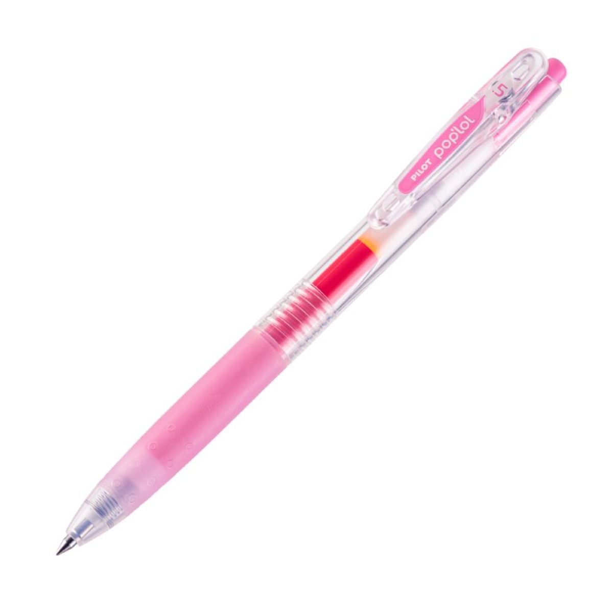 PILOT - Lápiz Gel Pop´lol Baby Pink 0.5 mm. 12 Ud