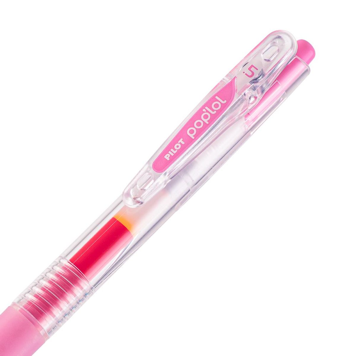 PILOT - Lápiz Gel Pop´lol Baby Pink 0.5 mm. 12 Ud