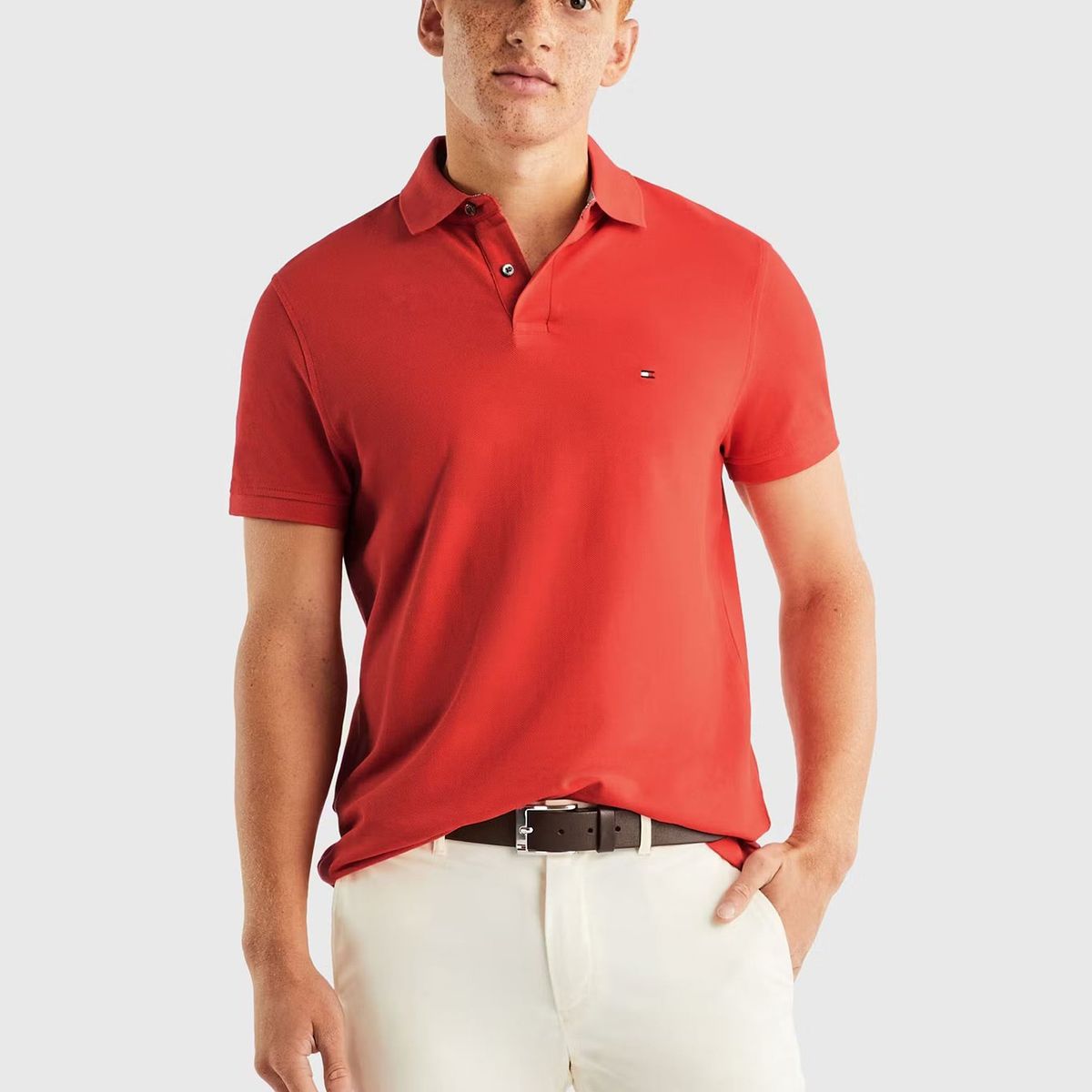 TOMMY HILFIGER - Polo Im 1985 Regular Fit Rojo Tommy Hilfiger
