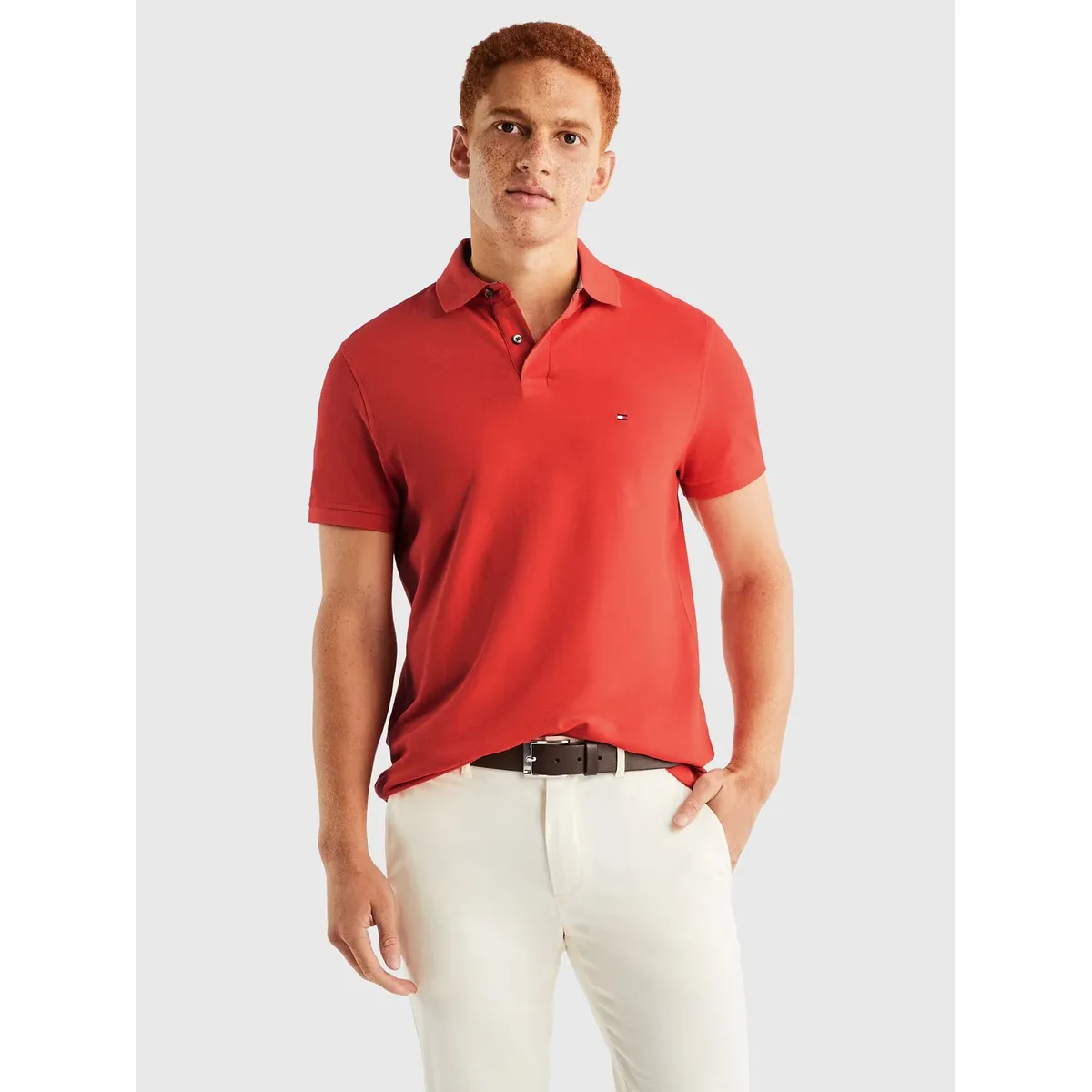 TOMMY HILFIGER - Polo Im 1985 Regular Fit Rojo Tommy Hilfiger
