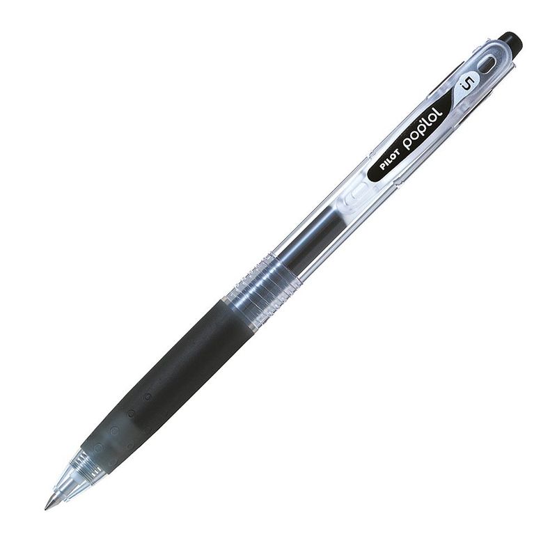 PILOT - Lápiz Gel Pop´lol Negro 0.5 mm. 12 Ud