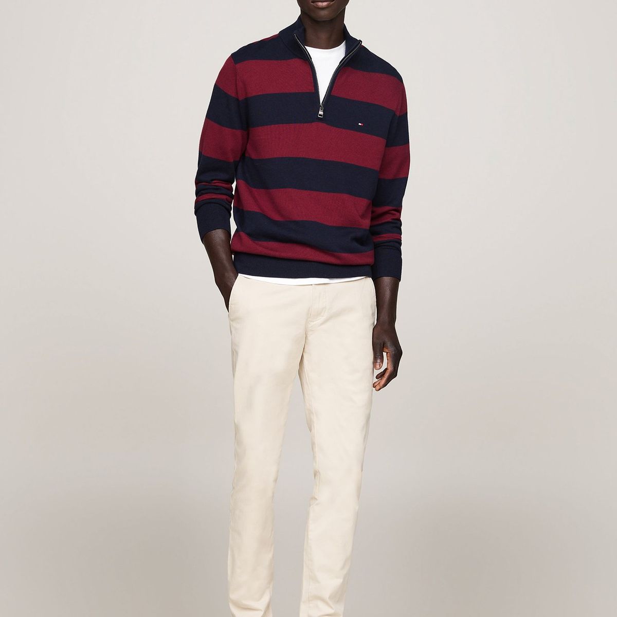 TOMMY HILFIGER - Pantalón Chino Bleecker Beige Tommy Hilfiger
