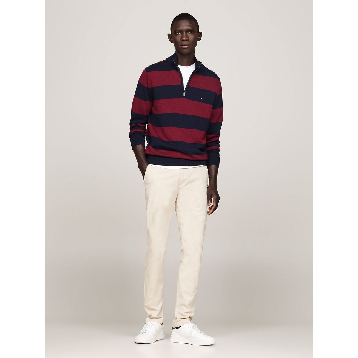TOMMY HILFIGER - Pantalón Chino Bleecker Beige Tommy Hilfiger