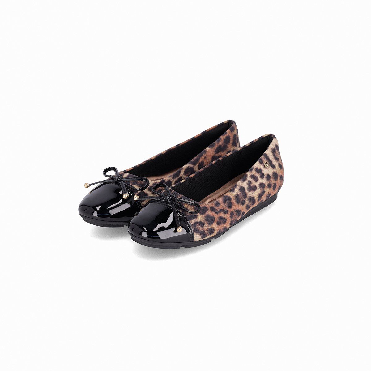 PICCADILLY - Ballerina Mujer Negro/Animal Print Michelle 02 Piccadilly