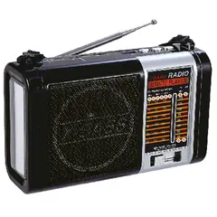 TECNOLAB - Radio Portátil AMFMSWUSBSD Panel Solar recargable - SC