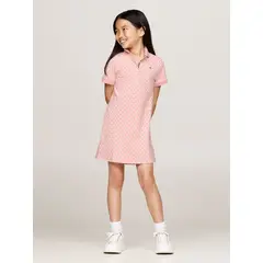 TOMMY HILFIGER - Vestido Con Estampados De Estrellas Rosado