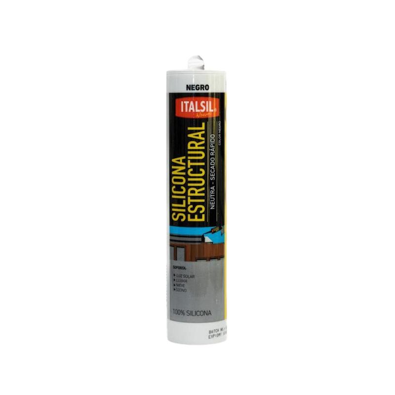 PRO OUTDOOR - Silicona Estructural Neutra Negra