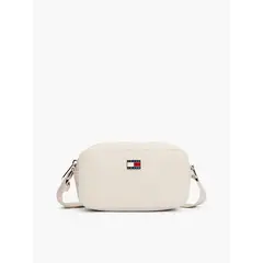 TOMMY HILFIGER - Bandolera Essential Con Logo Beige Tommy Jeans