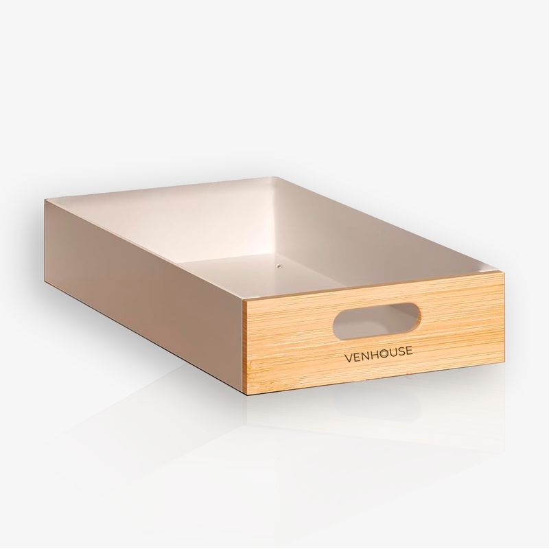 GENERICO - Organizador Repisa Extraíble Para Cajones Despensa 28cm