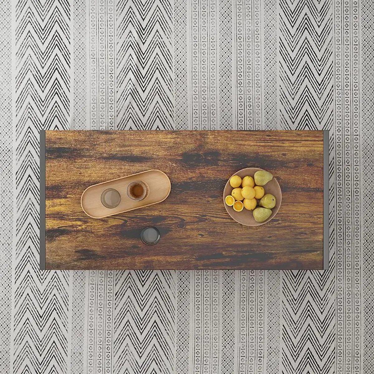 GENERICO - Mesa De Centro Con Forma De Nube 110x50x45cm