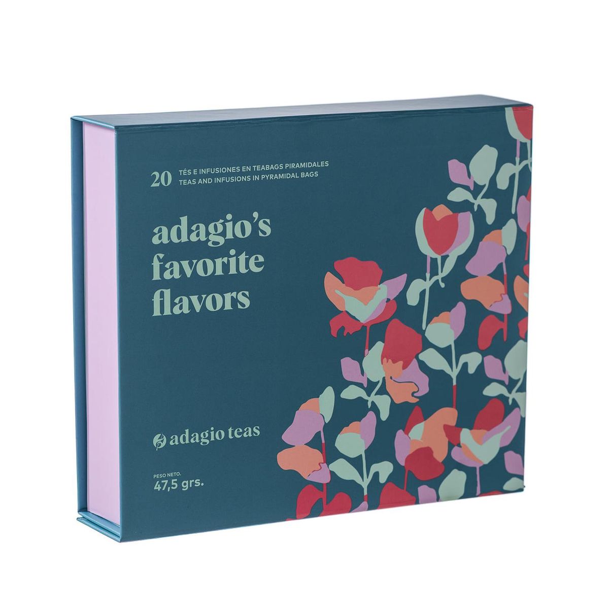 ADAGIO TEAS - Pack Té 20 Teabags Favorite Flavors