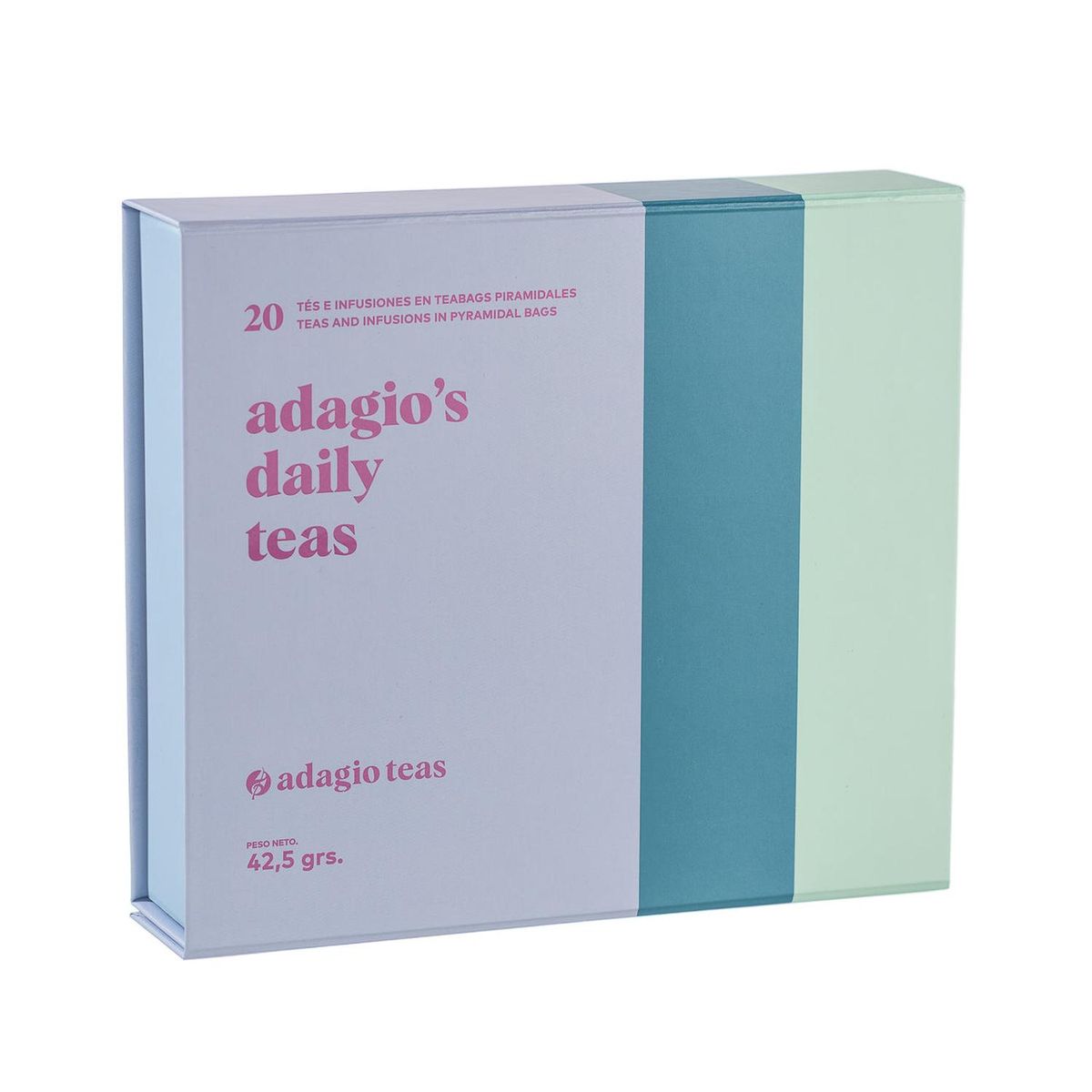 ADAGIO TEAS - Pack Té 20 Teabags Daily Teas